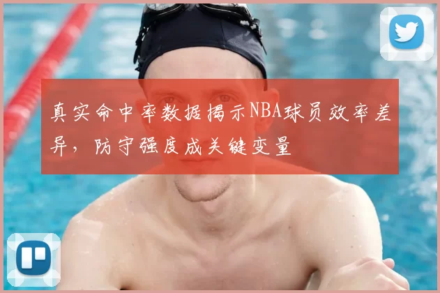 真实命中率数据揭示NBA球员效率差异，防守强度成关键变量