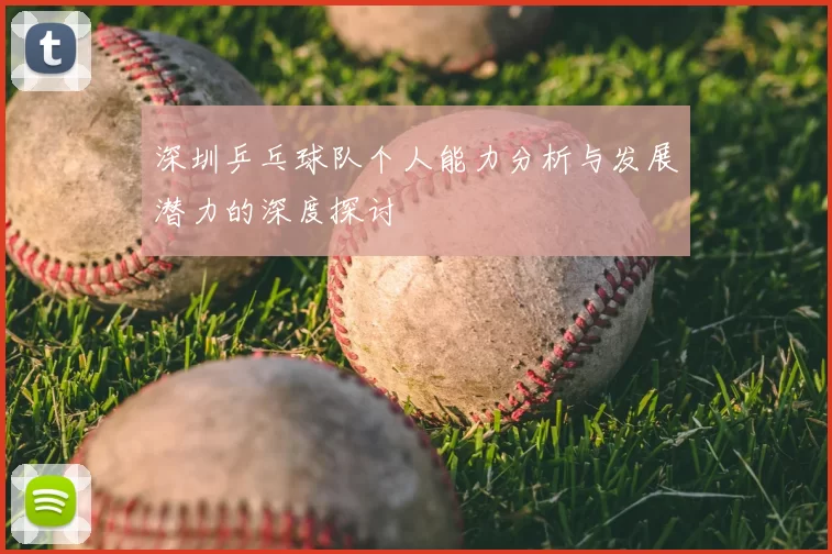 深圳乒乓球队个人能力分析与发展潜力的深度探讨